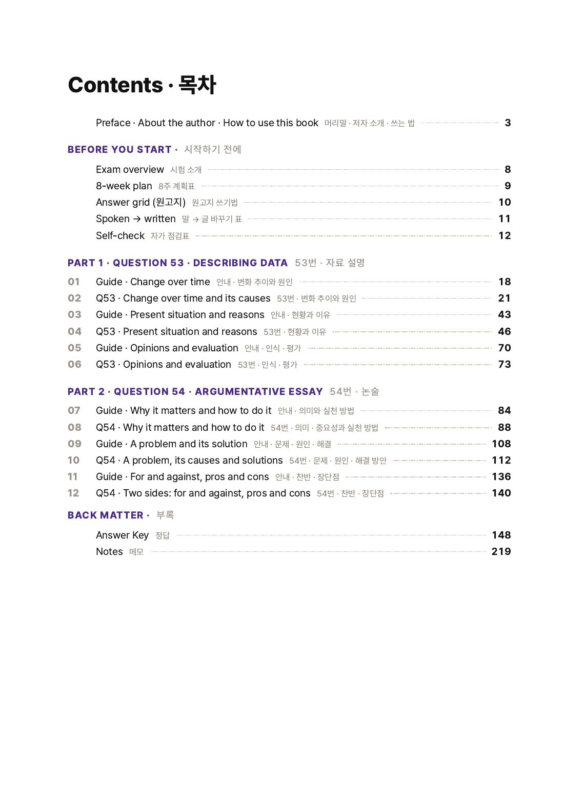 Contents